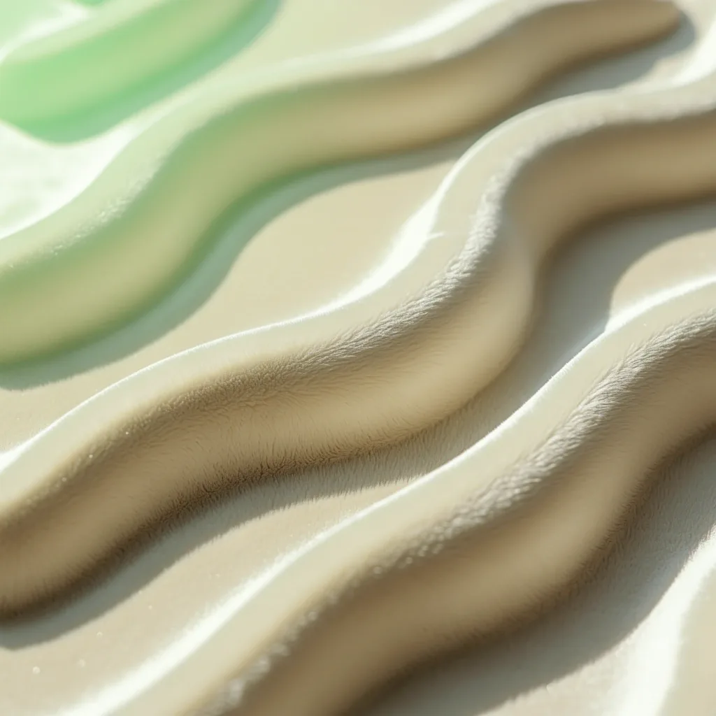 Moisturizing cream texture
