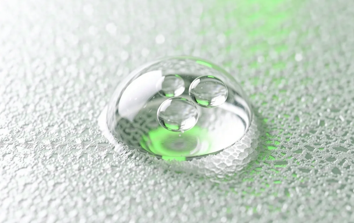 Molecular hydration textures